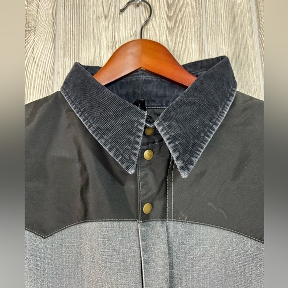 Vintage Cub Schaefer Schaefer Outfitters Original Drifter Coat Grey Black SZ 42 - Picture 5 of 16